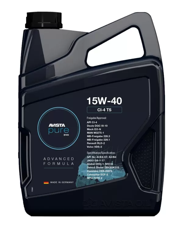 Avista Pure Evo CI-4 TS 15W-40 5л