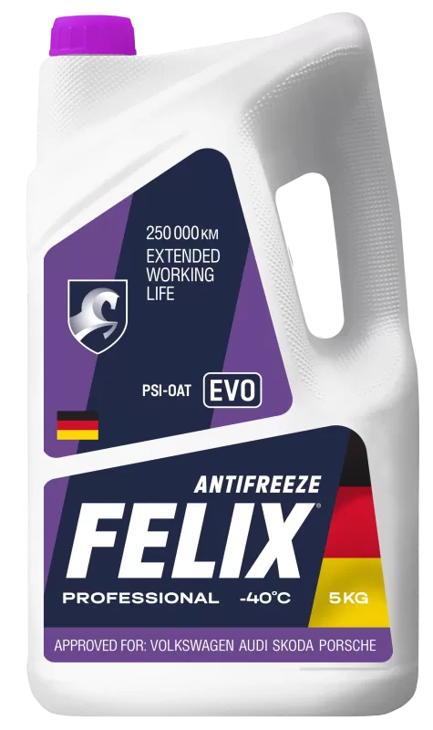Антифриз FELIX EVO -40 5кг