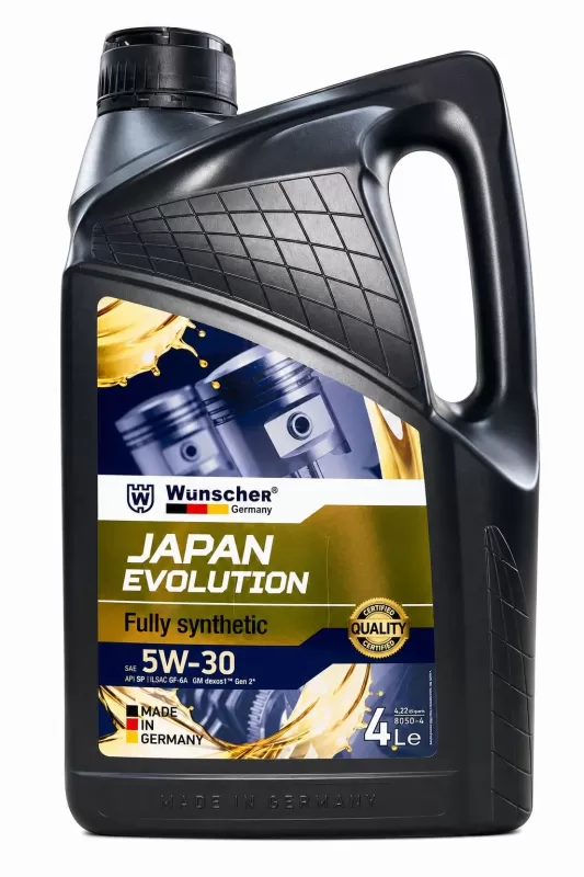 Wunscher Japan Evolution 5W-30 SP (DX1) 4л (8050-4)