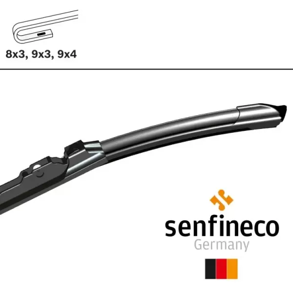 3949 Щетка стеклоочистителя бескаркасная SENFINECO Smart-Flex 20 (500 мм)