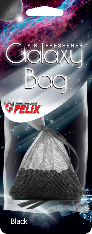 Ароматизатор в меш. Galaxy bag (Черный лед)