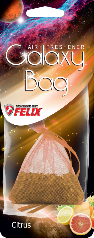 Ароматизатор в меш. Galaxy bag (Цитрус)