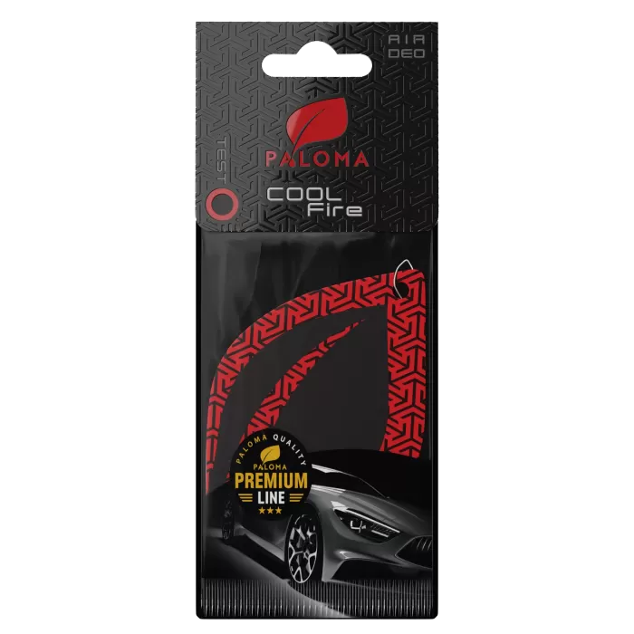 Ароматизатор Paloma Premium Paper Airfreshener COOL FIRE