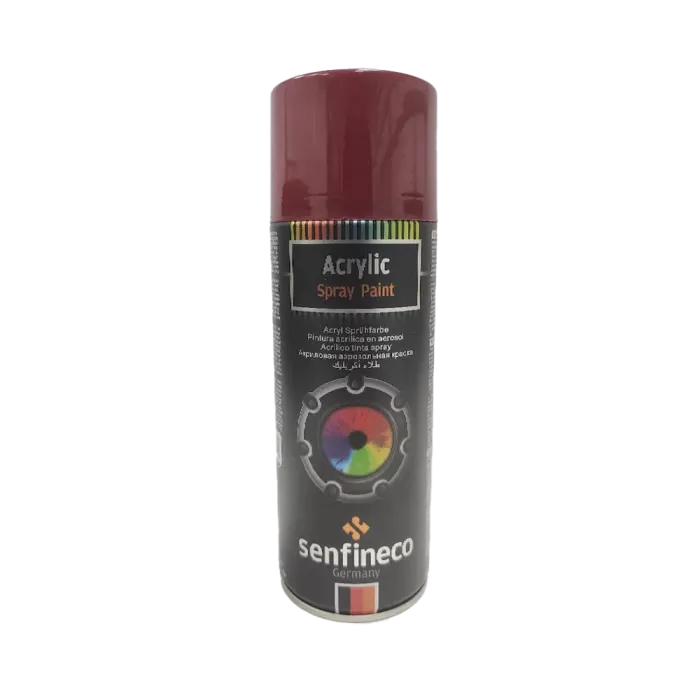 4138 акриловая краска-спрей по ржавчине SENFINECO Acrylic Paint Anti-Rust (коричн) 400мл