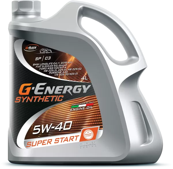 G-Energy Synthetic Super Start SAE 5W-40 4 л