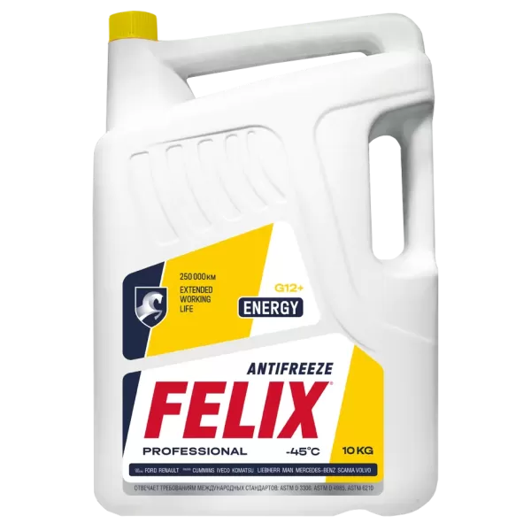 Антифриз FELIX ENERGY (желтый) 10кг (430206028)